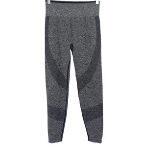 PINK VS Seamless Tights Gray Women's M High Rise Activewear Athleisure Stretch
